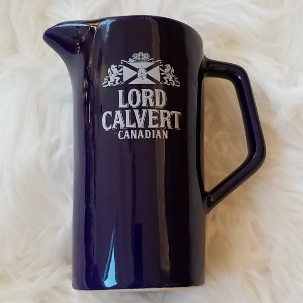 VTG.Lord Calverd Canadian Cobalt Blue Bar Pitcher